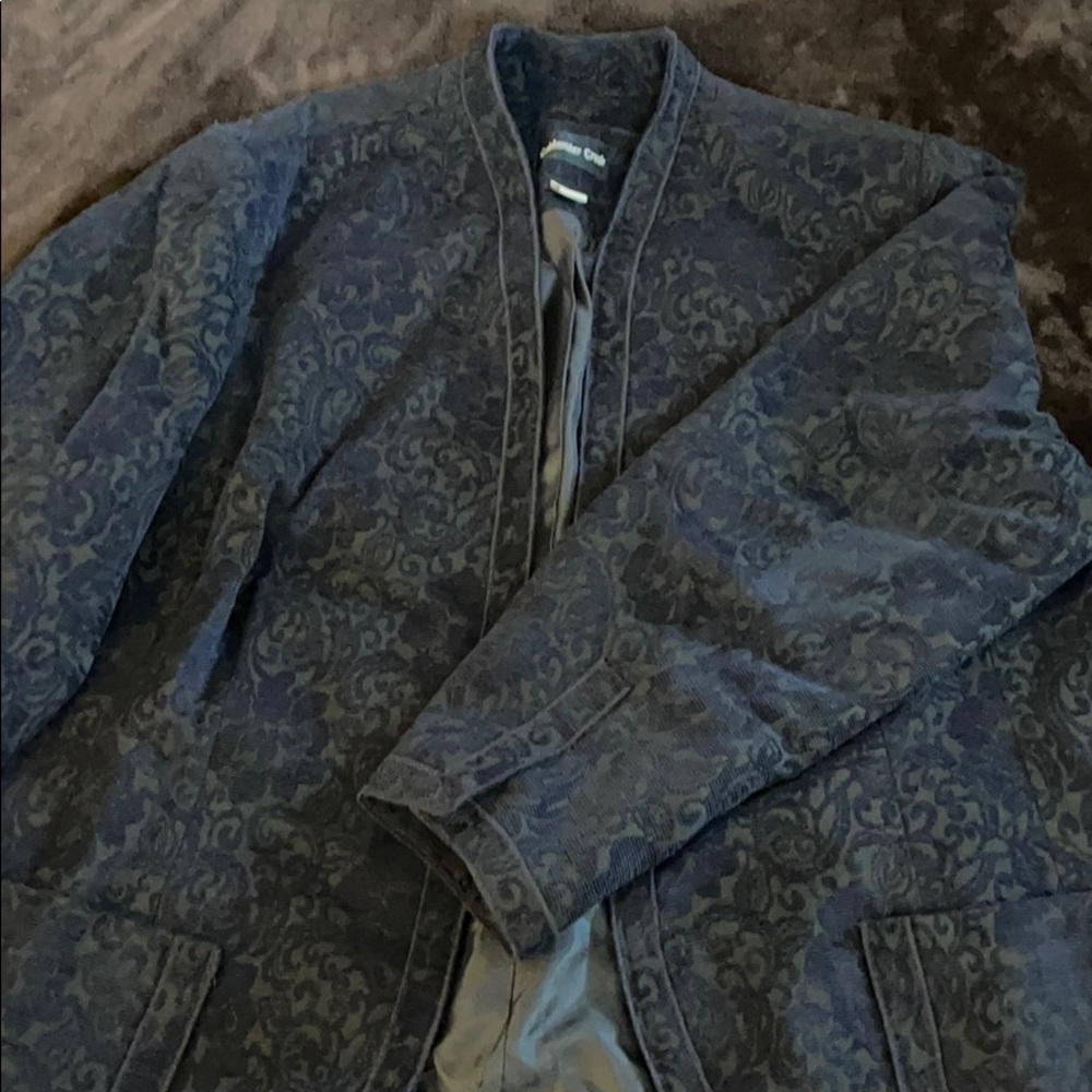 Coldwater creek navy blue jacket